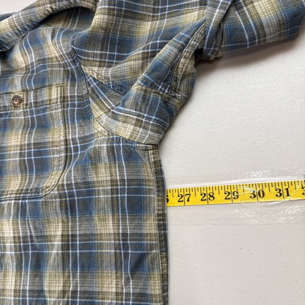 Duluth Shirt Mens XL TALL Free‎ Swingin' Flannel Button Down Plaid Pockets Work - Picture 12 of 14
